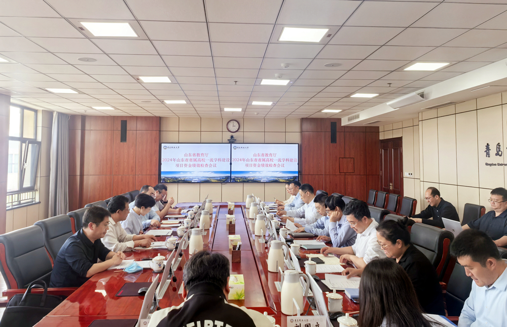 山东省教育厅来校开展一流学科建设项目资金绩效评价工作